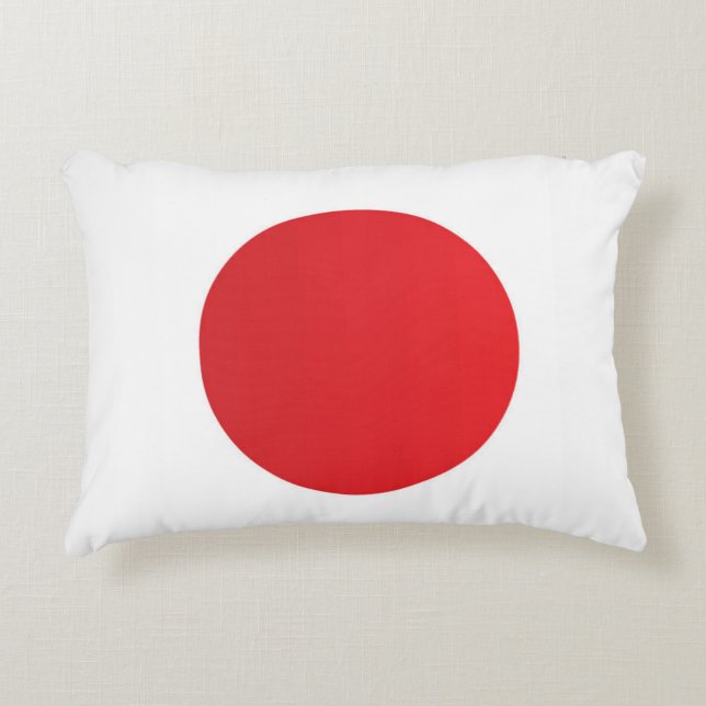 Almofada Decorativa Bandeira do Japão (Frente)