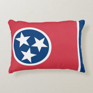 Almofada Decorativa Bandeira do Tennessee, EUA