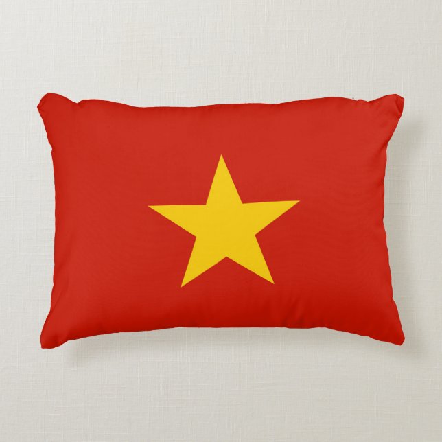 Almofada Decorativa bandeira do Vietname (Frente)