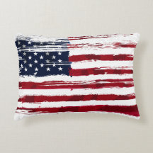 Bandeira dos EUA Patriótica Americana Vermelha Bra