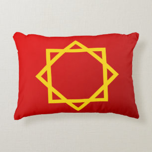 Almofada Decorativa Bandeira Histórica Da Nação Patriótica Do Reino De