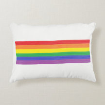 Bandeira pintada do arco-íris