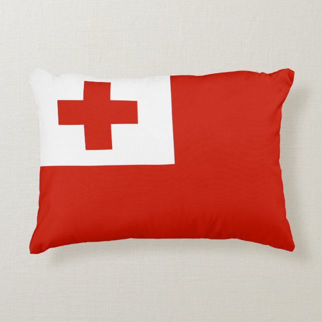 Almofada Decorativa Bandeira Tonga (Frente)