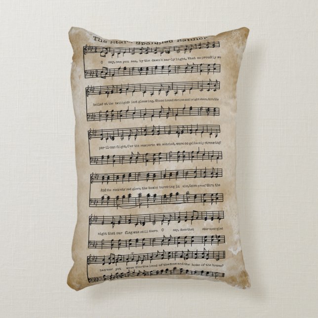 Almofada Decorativa Banner com Espingarda Estelar (Frente(Vertical))