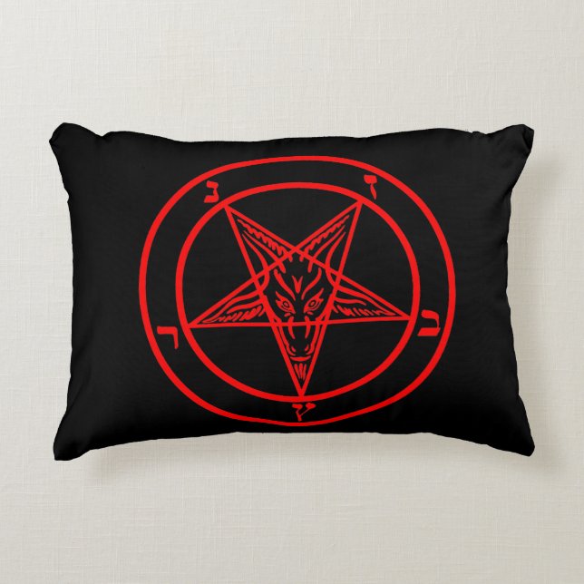 Almofada Decorativa Baphomet (Frente)