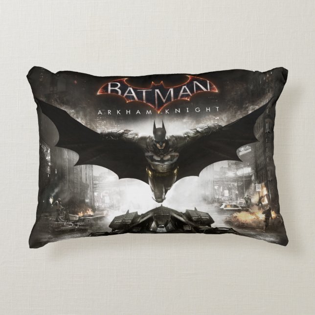 Almofada Decorativa Batman Arkham Knight Key Art (Frente)