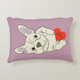 Almofada Decorativa Be my Valentine, dog