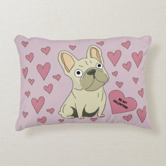 Almofada Decorativa Be my Valentine, French Bulldog