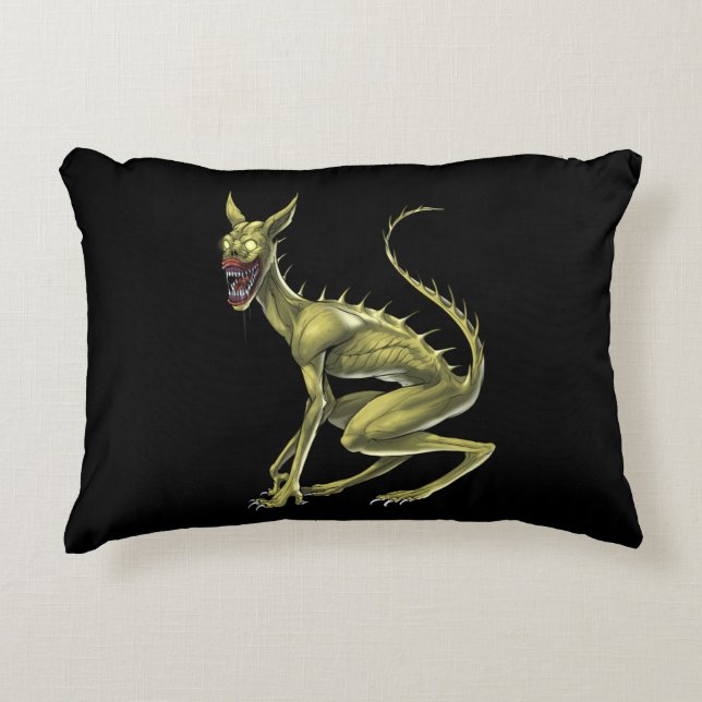 Almofada Decorativa Beast Criptid Chupacabra (Frente)