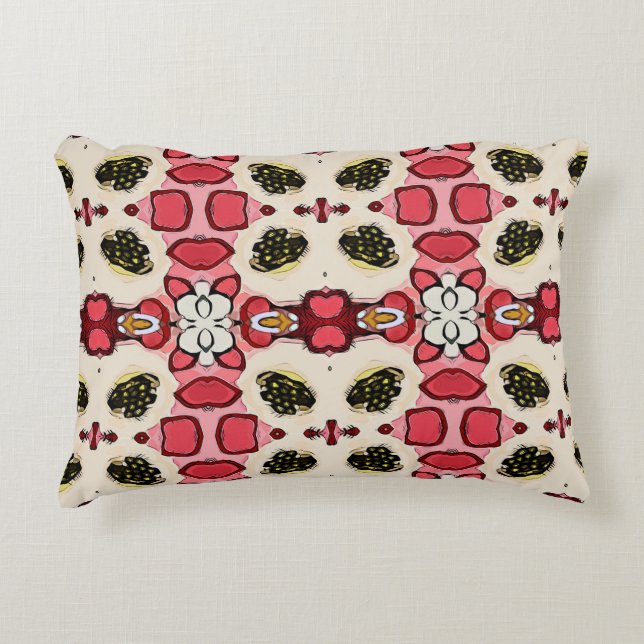 Almofada Decorativa Beautiful abstract ethnic seamless patternabstract (Frente)
