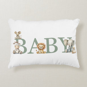 Almofada Decorativa Bebê Animais Empalhados Fofos
