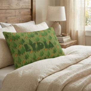 Almofada Decorativa Bebê Raposa da Floresta Personalizado