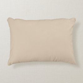 Almofada Decorativa Beigi Cor Sólida, Simples, Moderna, Elegante