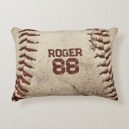 Almofada Decorativa Beisebol Vintage