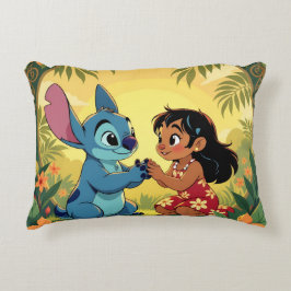 Almofada Decorativa Beste Freunde fürs Leben – Lilo & Stitch