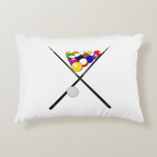 Almofada Decorativa Billiard Balls e Piscinas