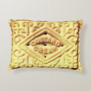 Almofada Decorativa Biscoito de creme