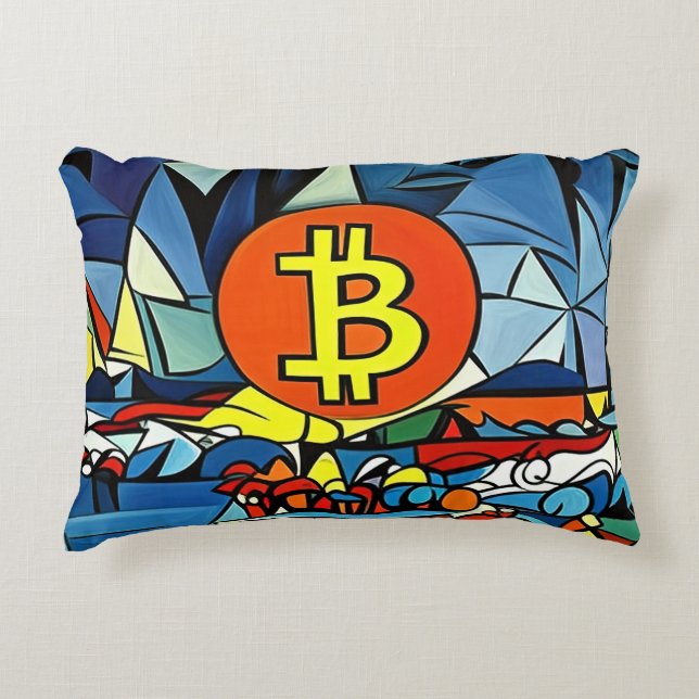Almofada Decorativa Bitmoney Art (Frente)