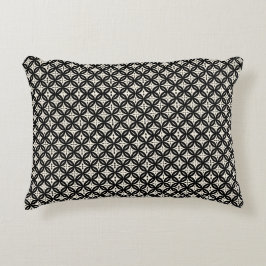 Almofada Decorativa Black and Beige Accent Pillow