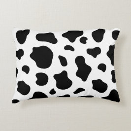 Almofada Decorativa Black and White Cow Print Pillow Decorative Farmho