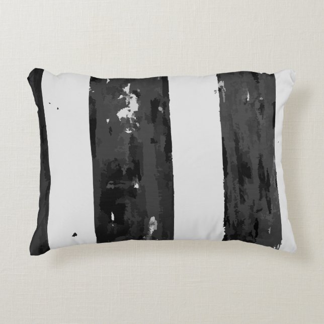Almofada Decorativa Black e White Strike (Frente)