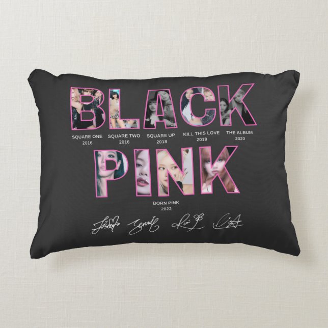 Almofada Decorativa BlackPink K-POP (Frente)