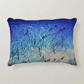 Almofada Decorativa Blue Field, Abstract Art