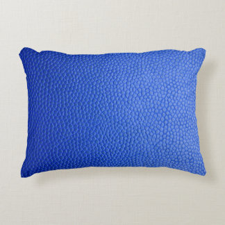 Almofada Decorativa Blue leather skin texture skin