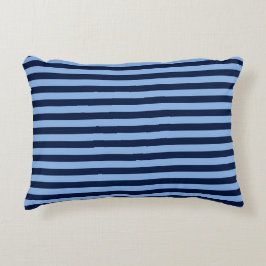 Almofada Decorativa Blue on Blue Stripes