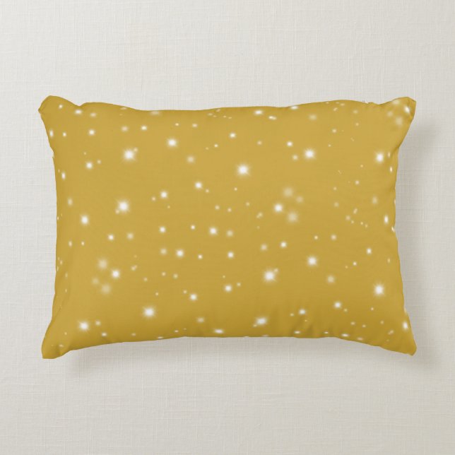 Almofada Decorativa Boho Dourado Starlight (Frente)