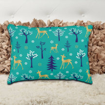 Boho Trees Dourados Deers Moderno