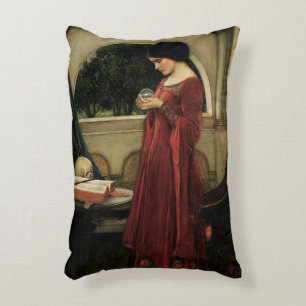Almofada Decorativa Bola de Cristal de John William Waterhouse
