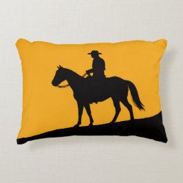 Almofada Decorativa Bolsa de mão Graphic Lone Rider - Western Minimali