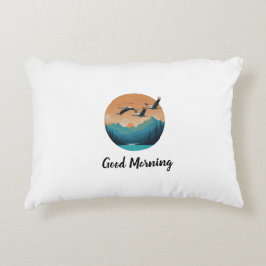 Almofada Decorativa Bom Travesseiro da manhã