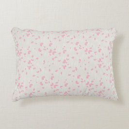 Almofada Decorativa Bonito Pétalas em Stripes