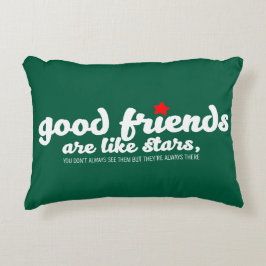 Almofada Decorativa Bons amigos são como estrelas