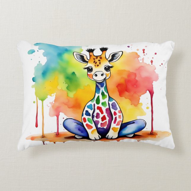 Almofada Decorativa Bons animais fazendo ioga (Frente)