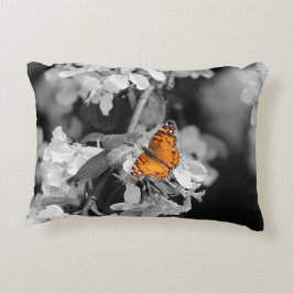 Almofada Decorativa Borboleta-Dama Americana No Travesseiro decorativo