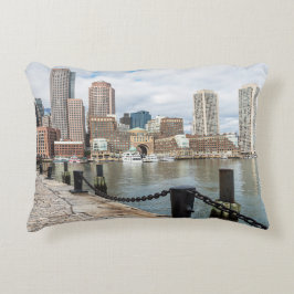 Almofada Decorativa Boston Skyline