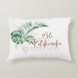 Almofada Decorativa Botânica Tropical Mele Kalikimaka | Natal