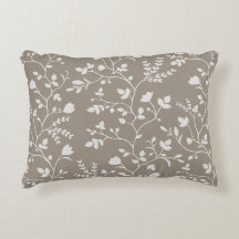 Botanical Serenade XL light floral silhouette deep