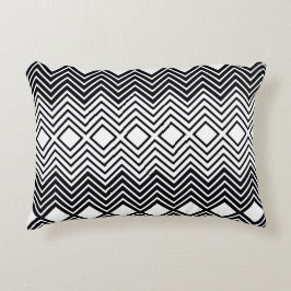 Almofada Decorativa Branco E Preto