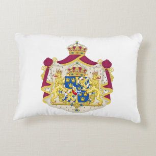 Almofada Decorativa Brasão sueco