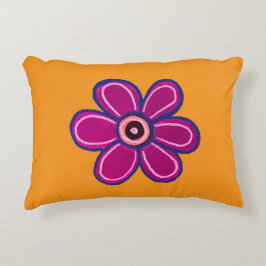 Almofada Decorativa Bright Abstrato Flower Art