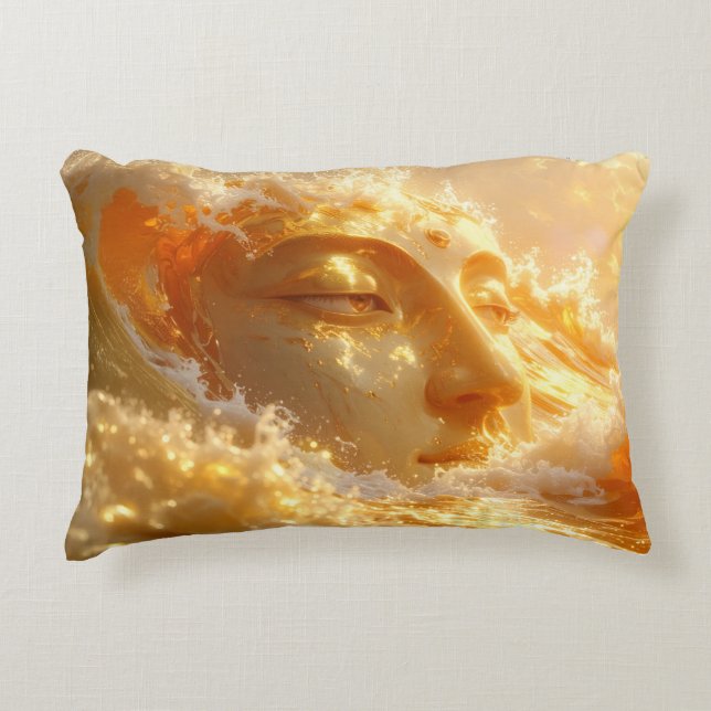 ALMOFADA DECORATIVA BUDDHA - BUDISMO ZEN (Frente)
