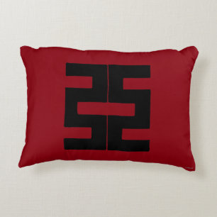 Almofada Decorativa Budismo: Machado dobro