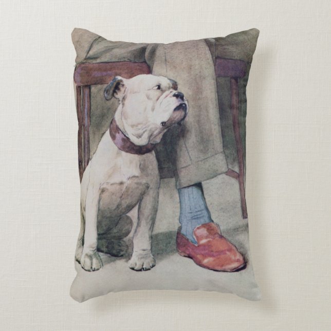 Almofada Decorativa Buldogue (Frente(Vertical))