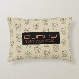 ALMOFADA DECORATIVA BUNNY PATTERS