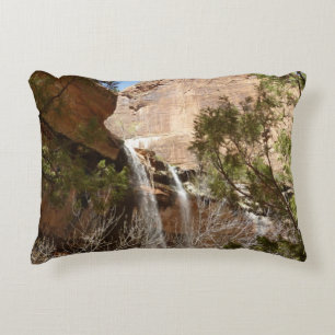 Almofada Decorativa Cachoeira do Emerald Pool I do Zion National Park