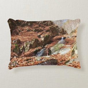 Almofada Decorativa Cachoeira na Montanha - Natureza Selvagem Romênia